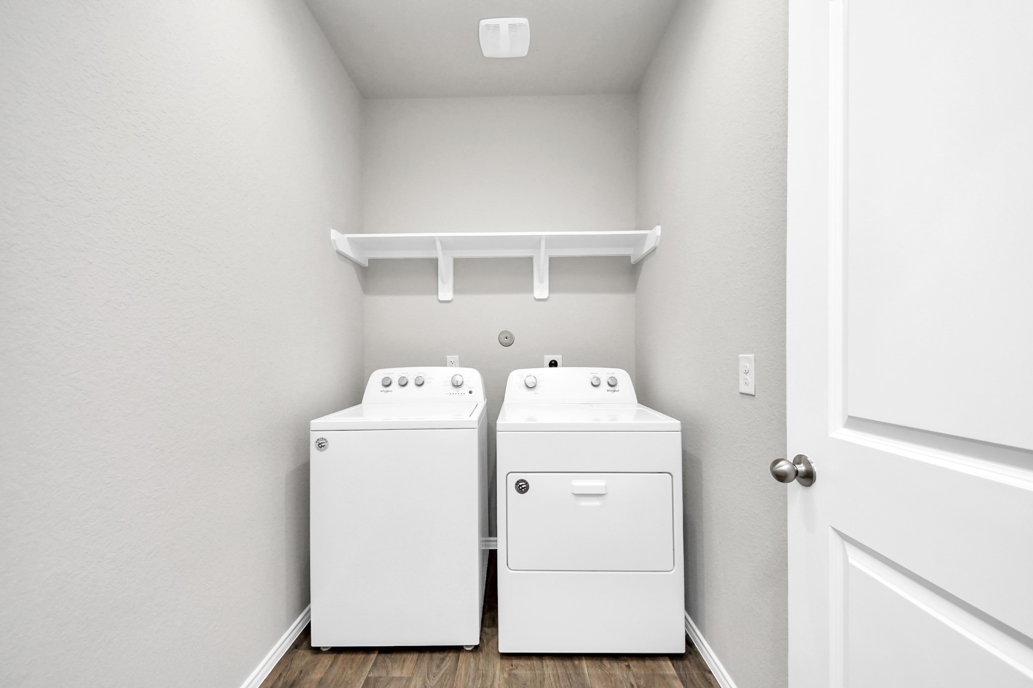 22906 Modica Rift Lane Katy, TX 77449 - Photo 13 of 27 a utility room with dryer and washer