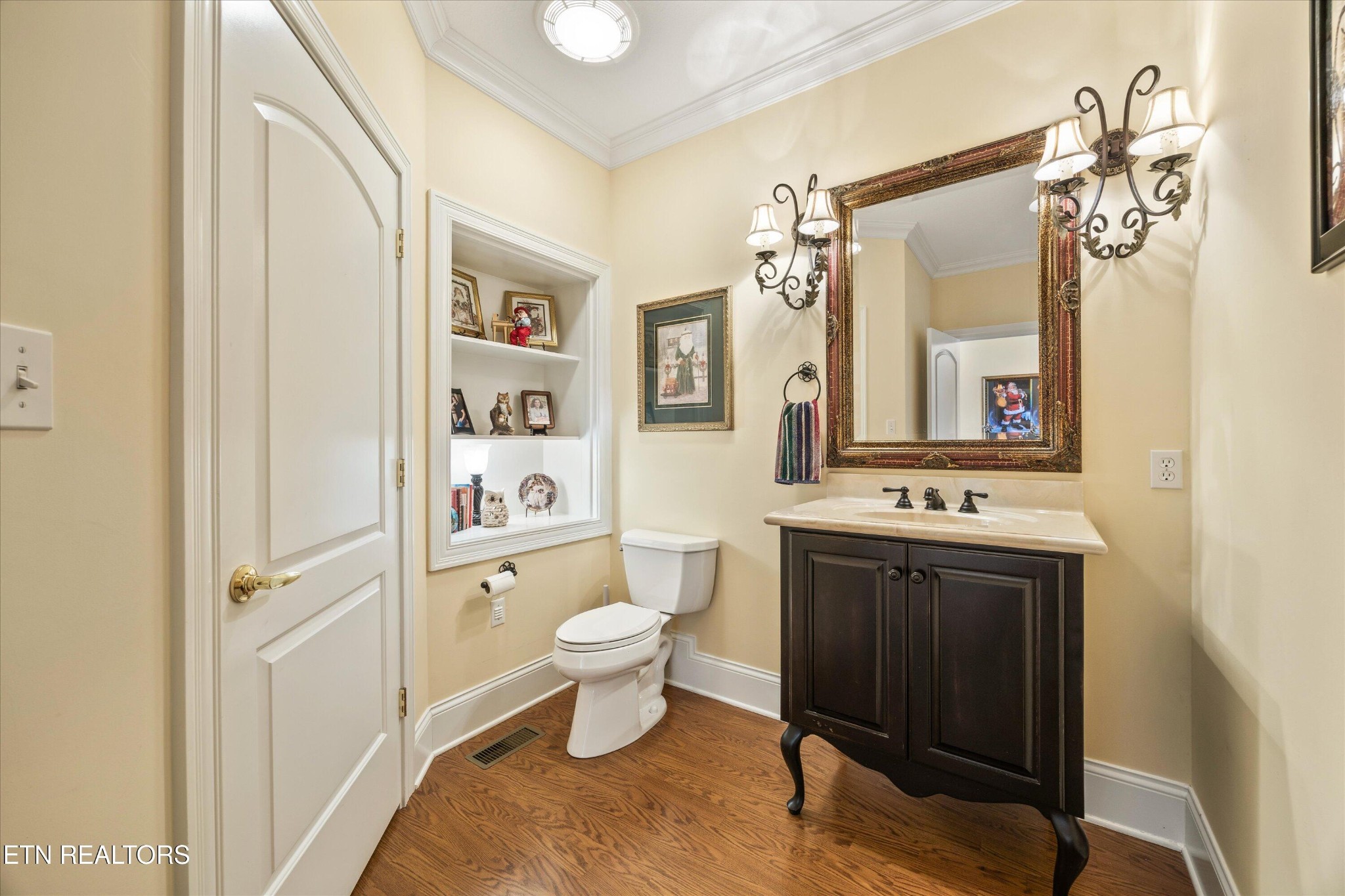 132 David Road Clinton, TN 37716 - Photo 25 of 52 a view of bathroom with a toilet sink and mirror