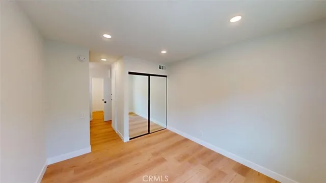 a view of empty room