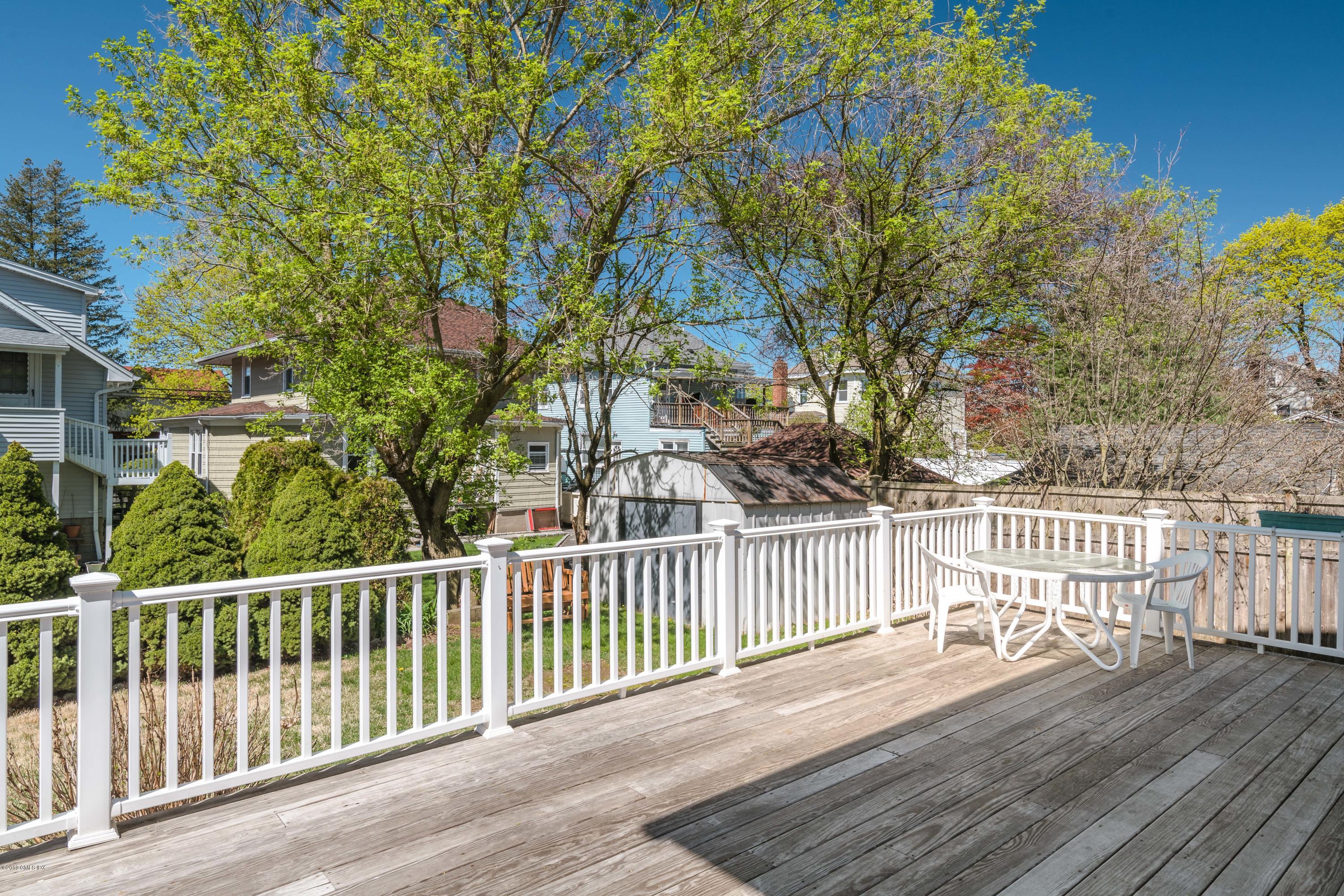 10 Oxer Place Greenwich, CT 06830 - Photo 21 of 22 a view of a wooden fence