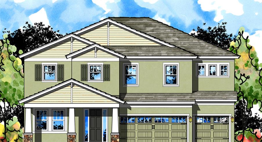 5934 Shell Ridge Drive Lithia, FL 33547 - Photo 1 of 1 a view of a white house with large windows and a yard