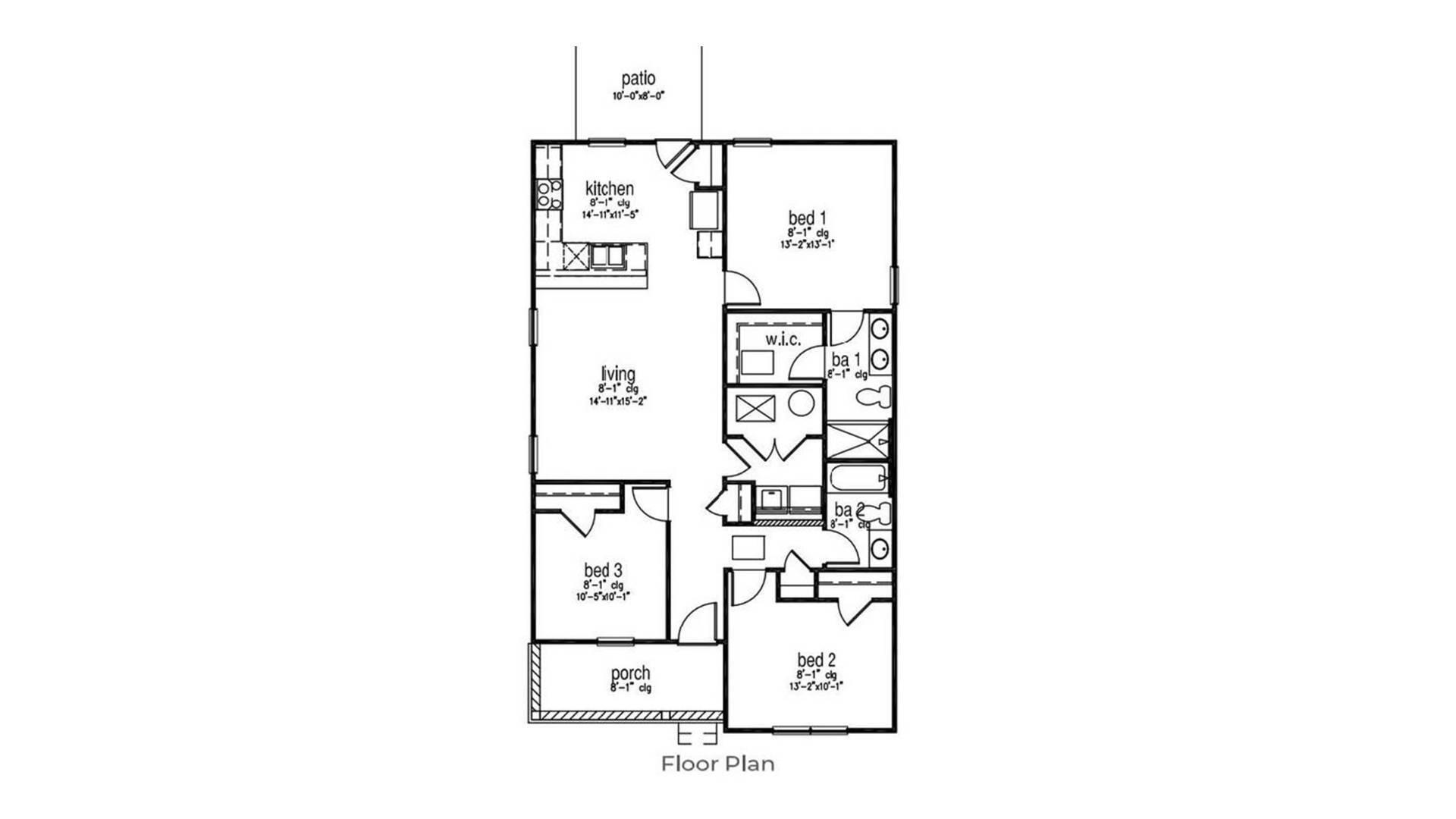 125 River Hl Road Goose Creek, SC 29445 - Photo 21 of 21 Lewis_Floorplan_BRB
