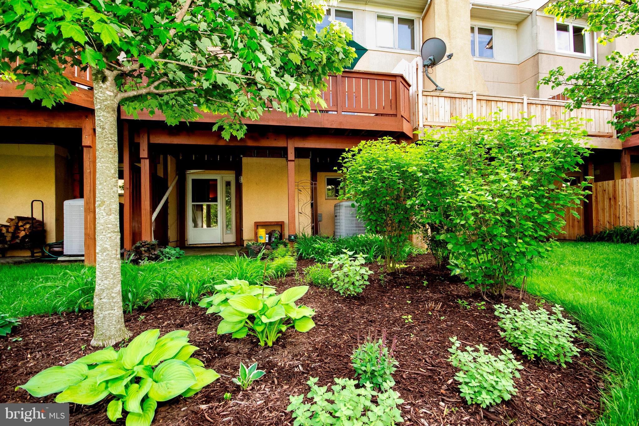 5204 Downing Road Baltimore, MD 21212 - Photo 29 of 29 Exterior (Rear) Patio and Garden Beds