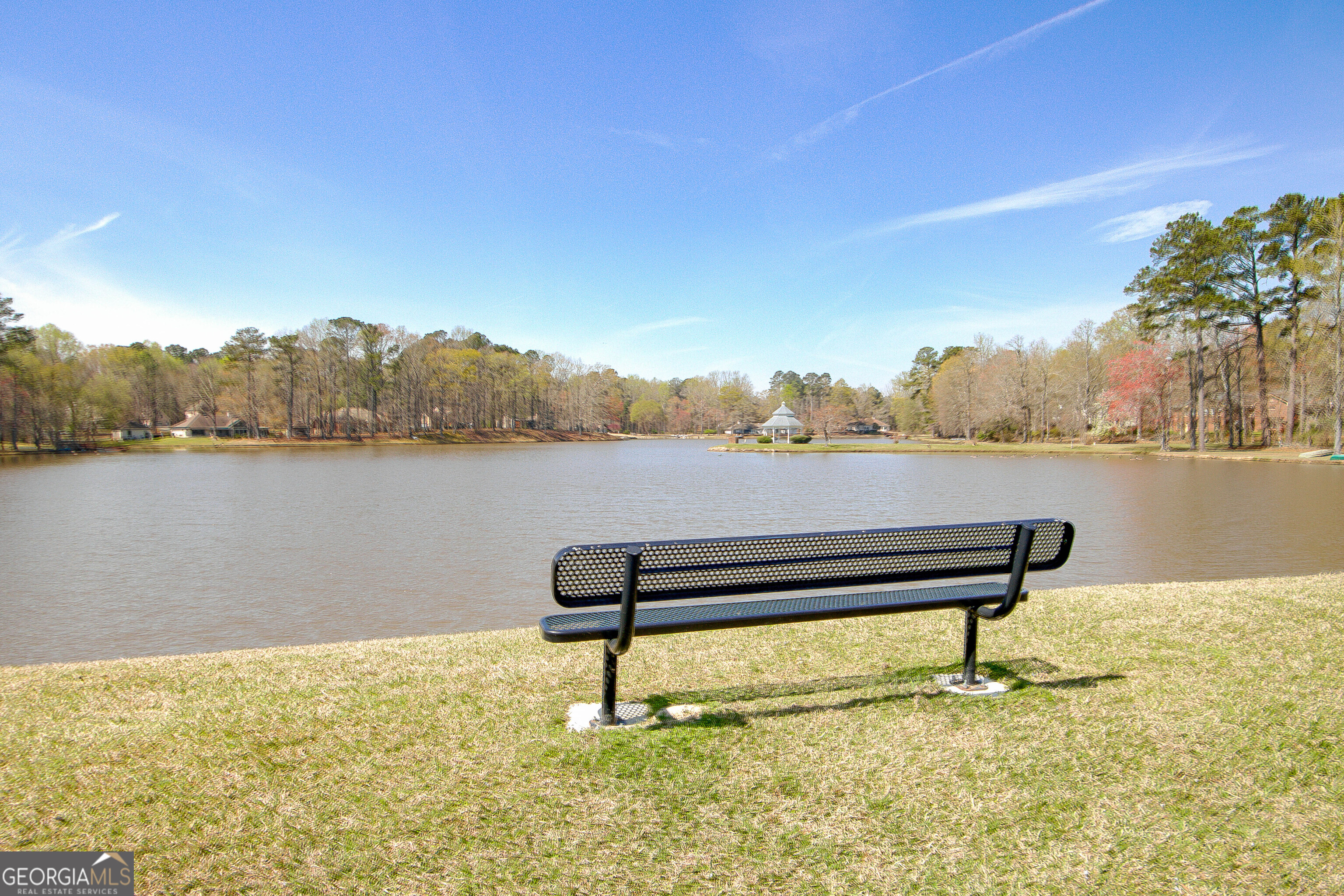 388 Swanson Road Tyrone, GA 30290 - Photo 62 of 62 a view of a lake with outdoor seating and lake
