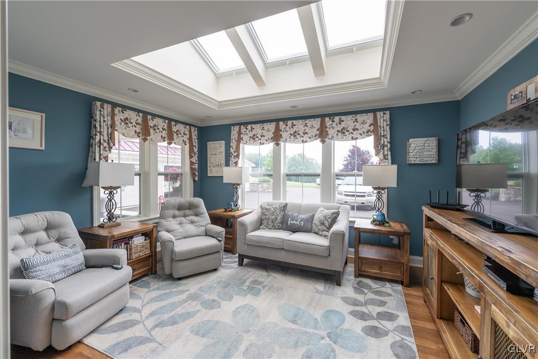 53 Airport Road Millville, PA 17846 - Photo 18 of 77 a living room with furniture and a large window