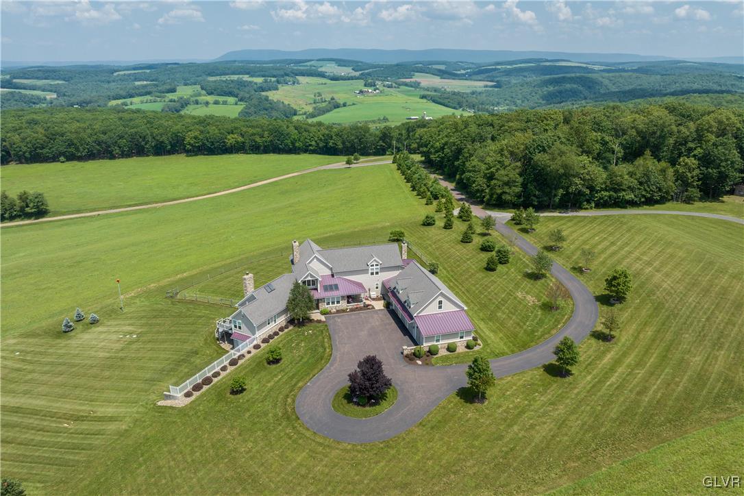 53 Airport Road Millville, PA 17846 - Photo 4 of 77 an aerial view of a house with a garden