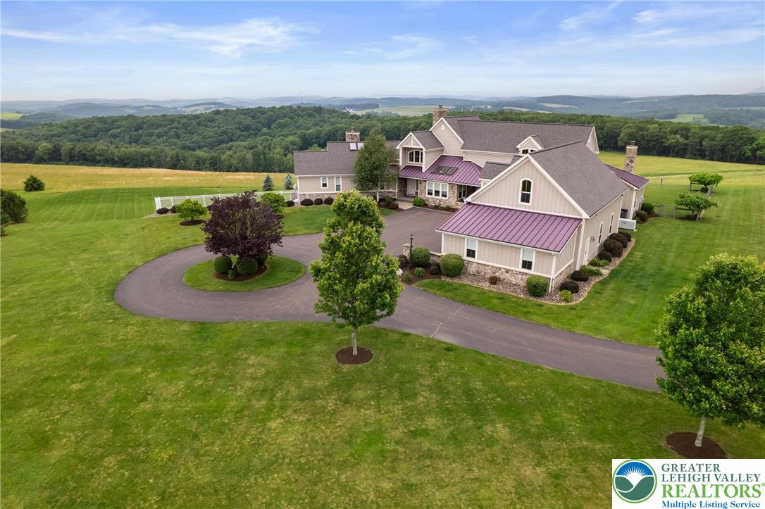53 Airport Road Millville, PA 17846 - Photo 63 of 77 an aerial view of a house with a garden
