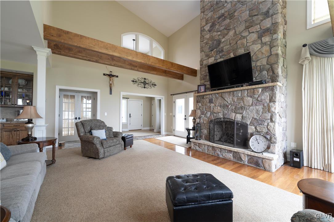 53 Airport Road Millville, PA 17846 - Photo 9 of 77 a living room with furniture and a fireplace