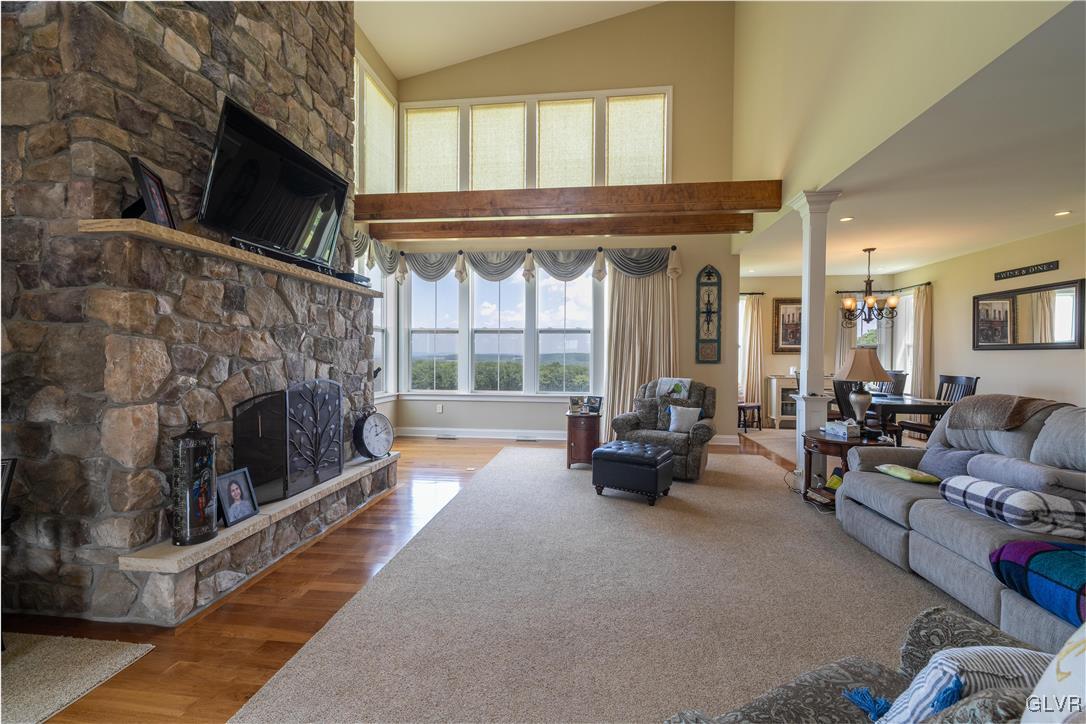 53 Airport Road Millville, PA 17846 - Photo 10 of 77 a living room with furniture fireplace and flat screen tv