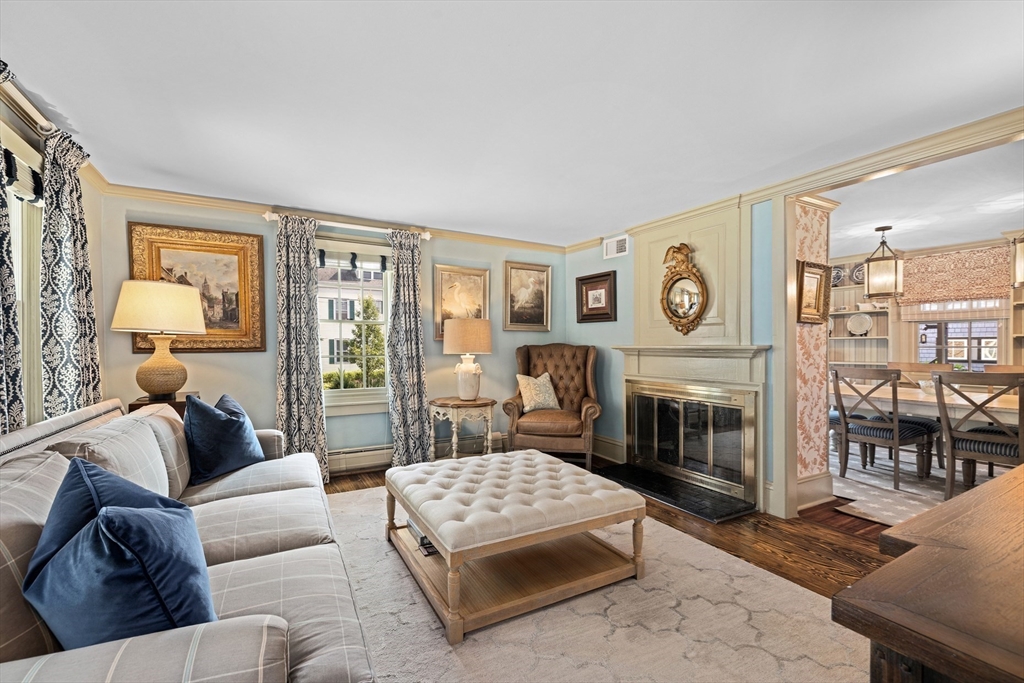 10 Cherry Street Fairhaven, MA 02719 - Photo 2 of 38 a living room with furniture and a fireplace