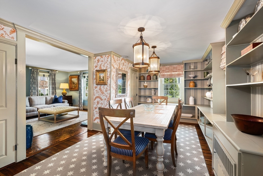 10 Cherry Street Fairhaven, MA 02719 - Photo 3 of 38 a view of a dining room with furniture window and wooden floor