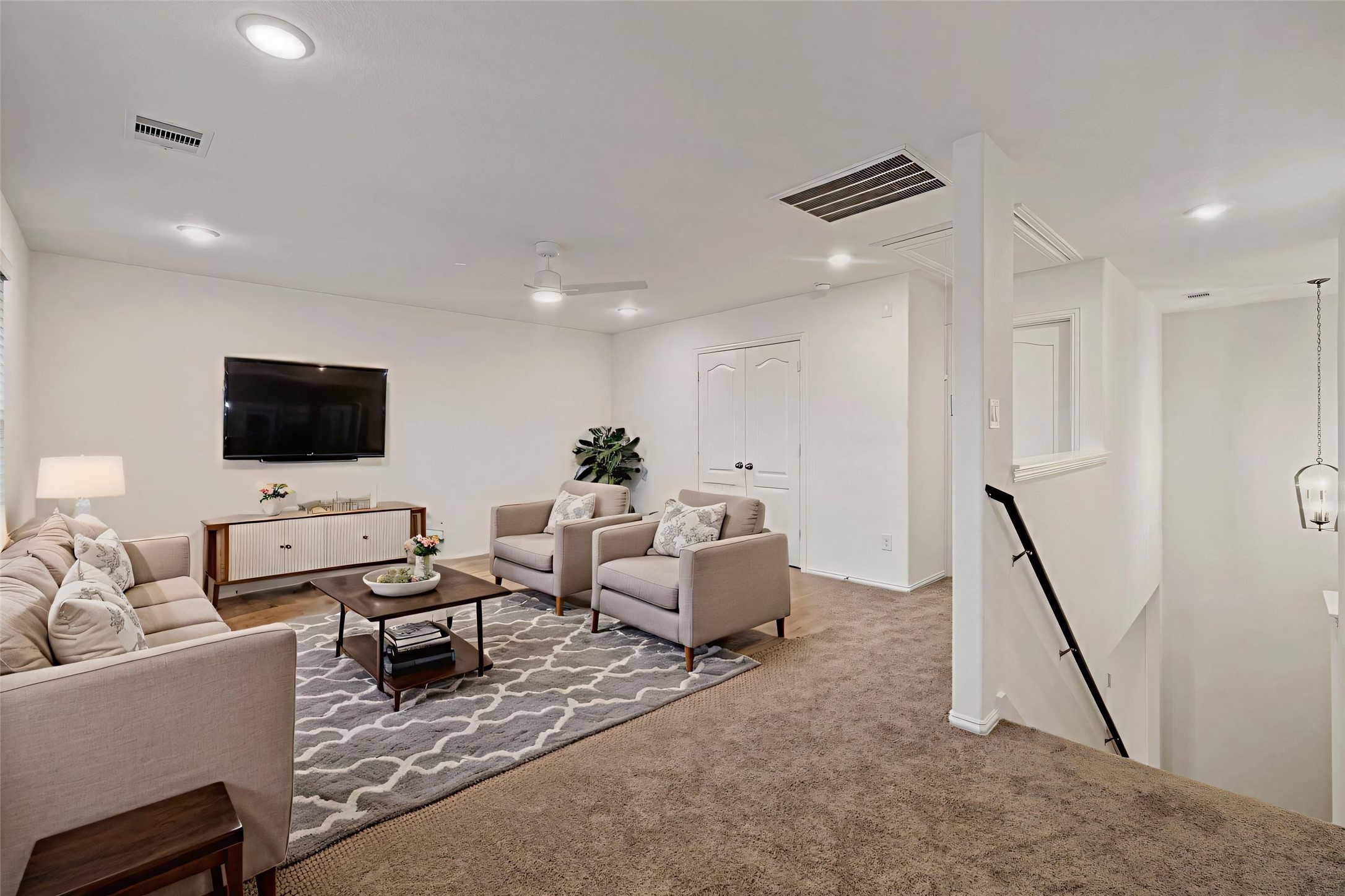 8302 Balding Drive Fulshear, TX 77441 - Photo 3 of 21 Loft/Family Room - Virtually Staged