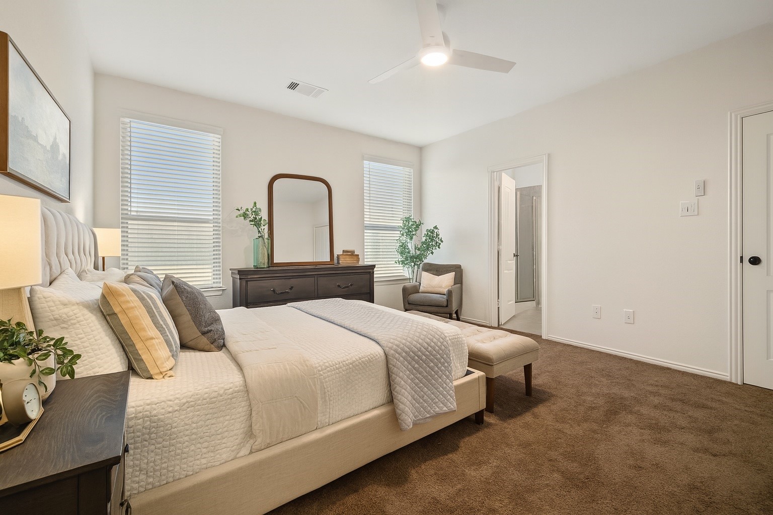 8302 Balding Drive Fulshear, TX 77441 - Photo 4 of 21 Primary Bed - Virtually Staged