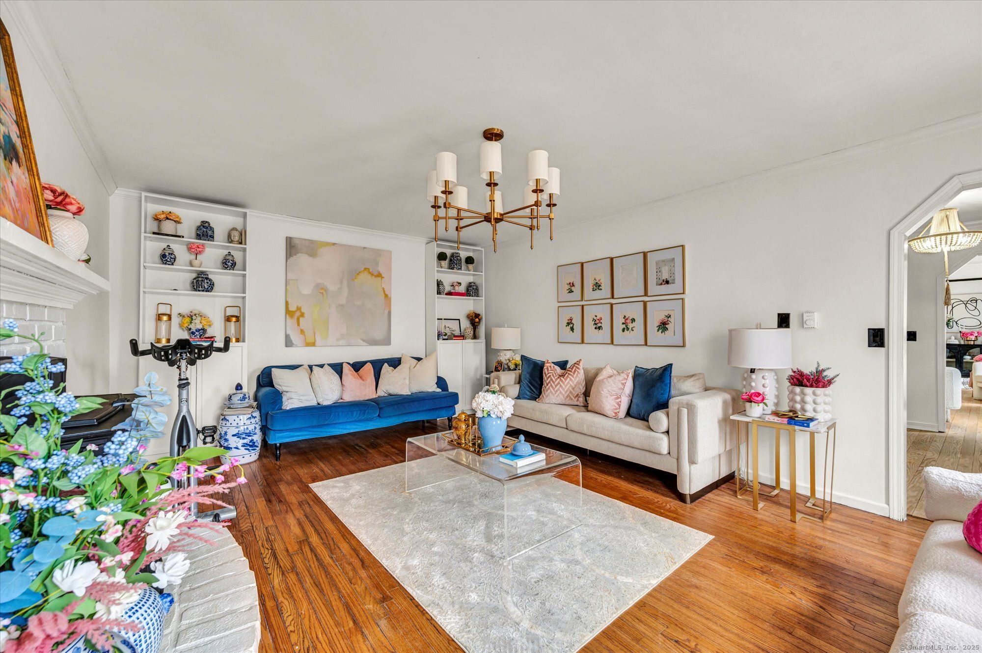 9 Katrina Circle Bethel, CT 06801 - Photo 14 of 25 a living room with furniture and flowers