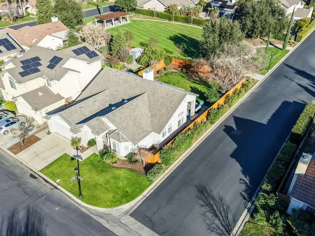a view of yard from deck