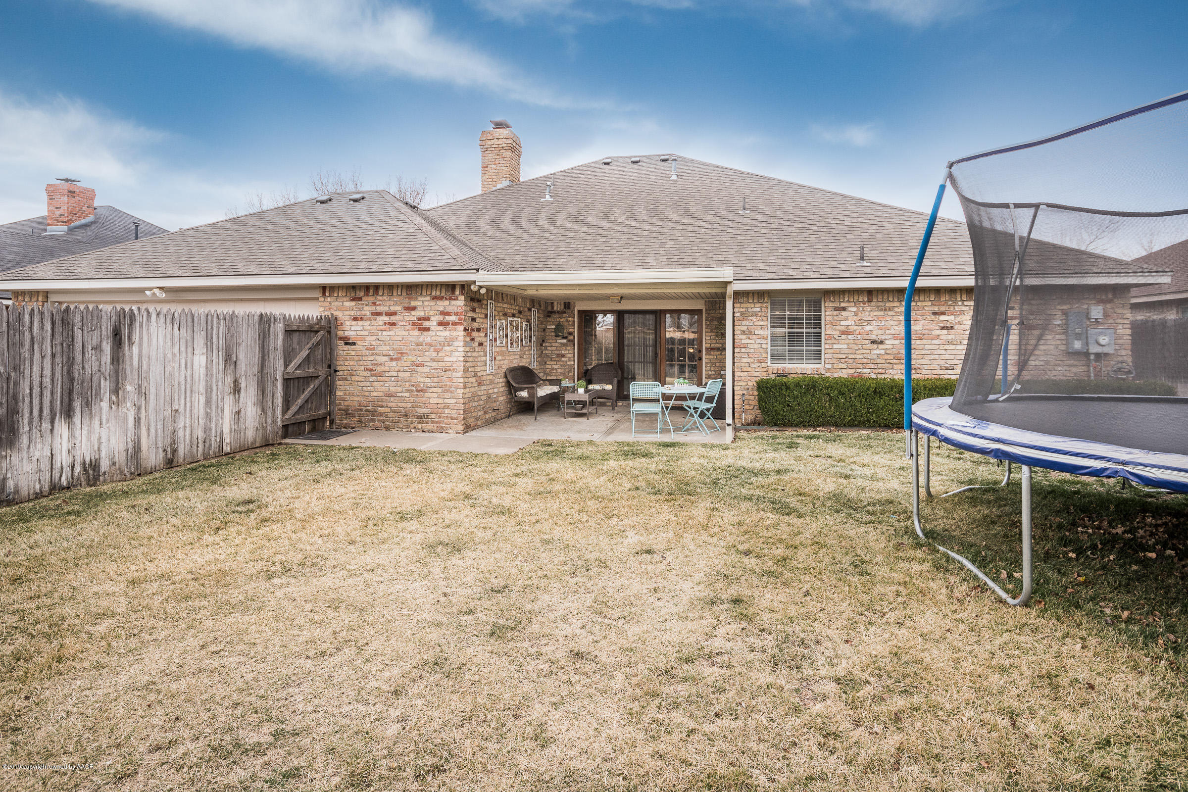 7705 Sheldon Road Amarillo, TX 79119 - Photo 22 of 26 Back Yard-2