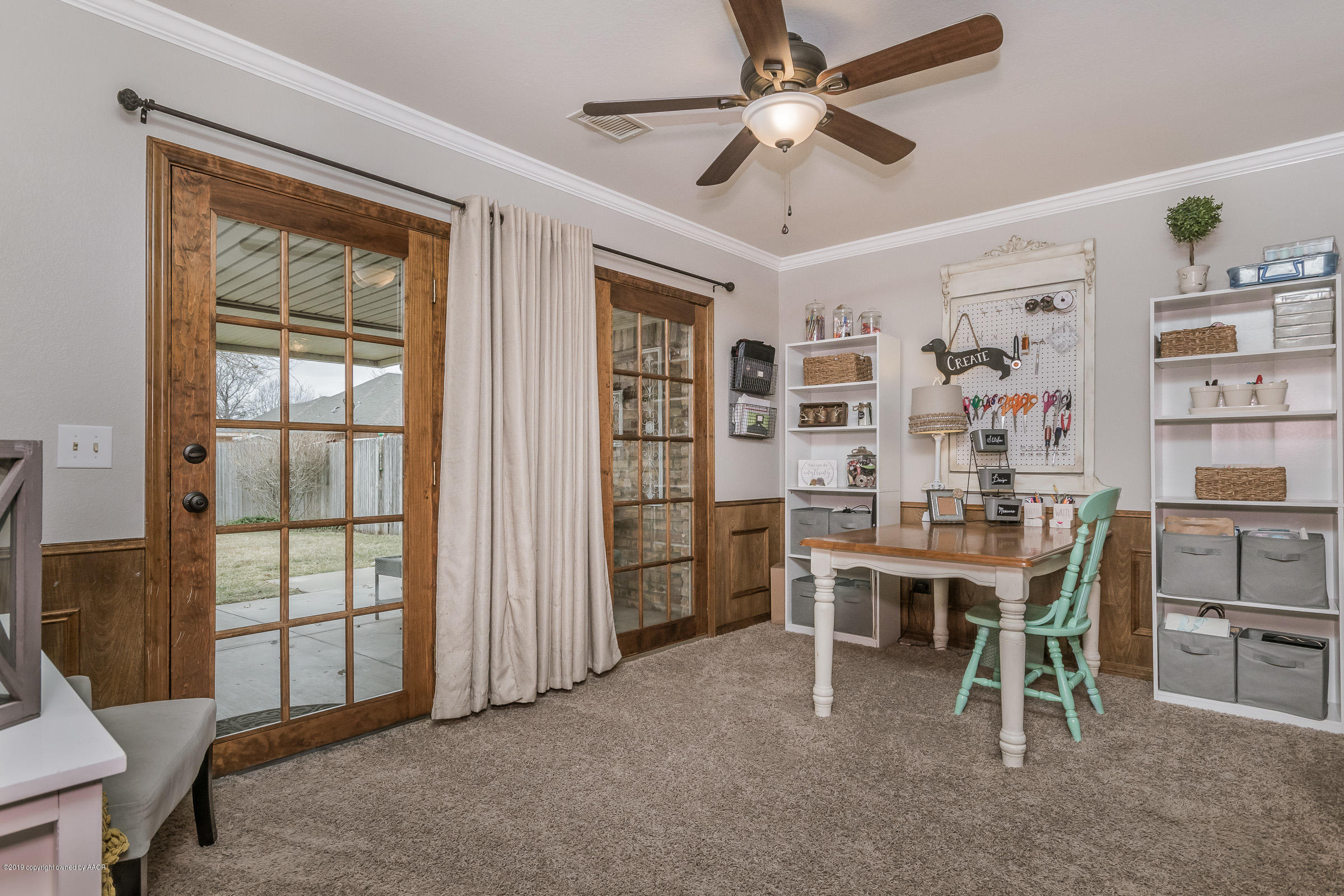 7705 Sheldon Road Amarillo, TX 79119 - Photo 7 of 26 Craft Room, Office