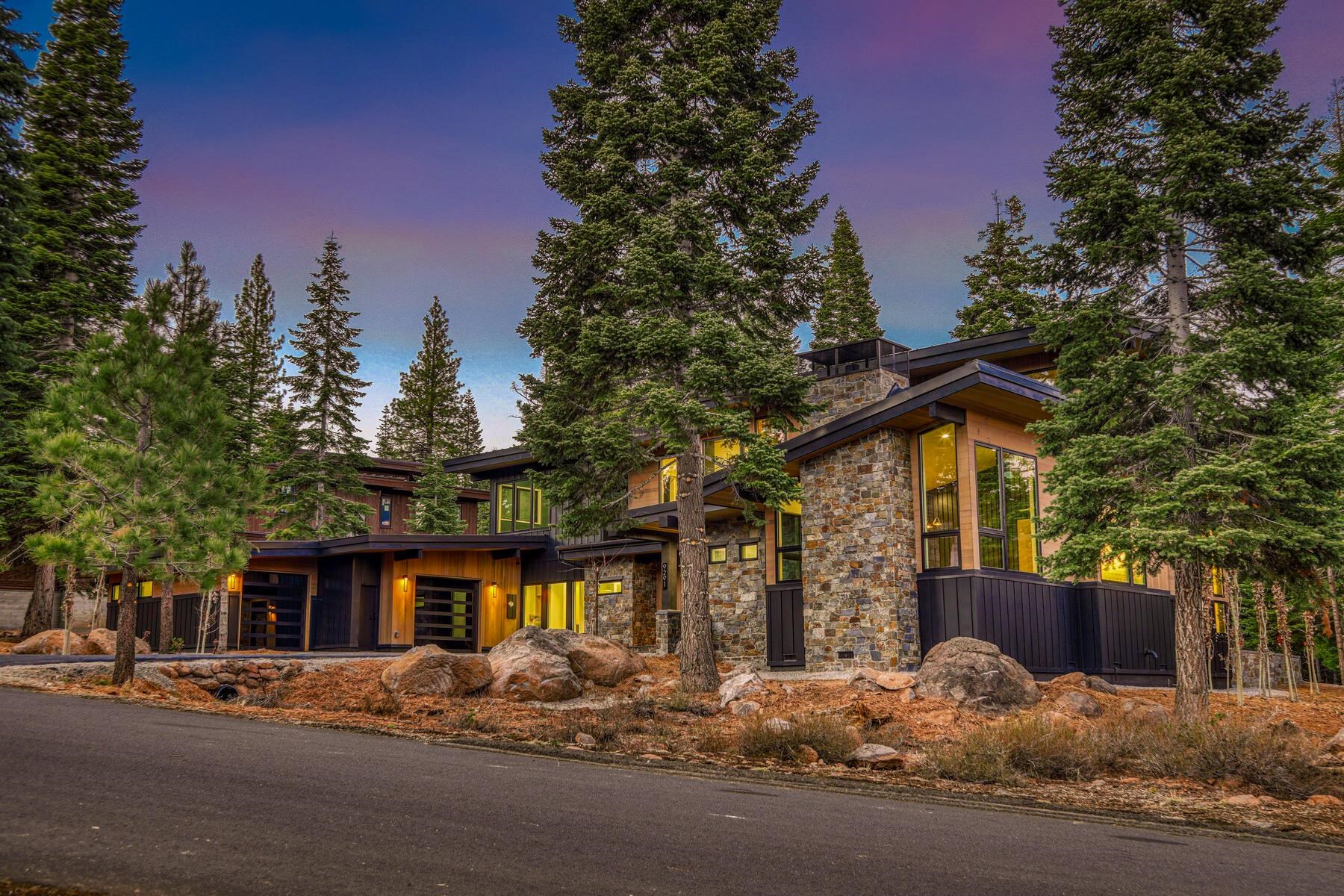 9291 Brae Road Truckee, CA 96161 - Photo 18 of 21 front view of a house with a street