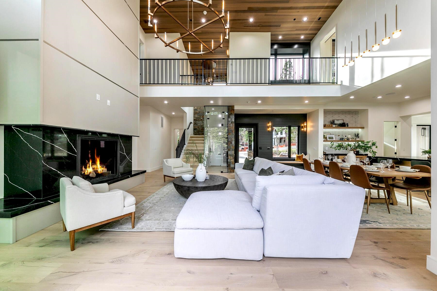 9291 Brae Road Truckee, CA 96161 - Photo 3 of 21 a living room with furniture and a flat screen tv
