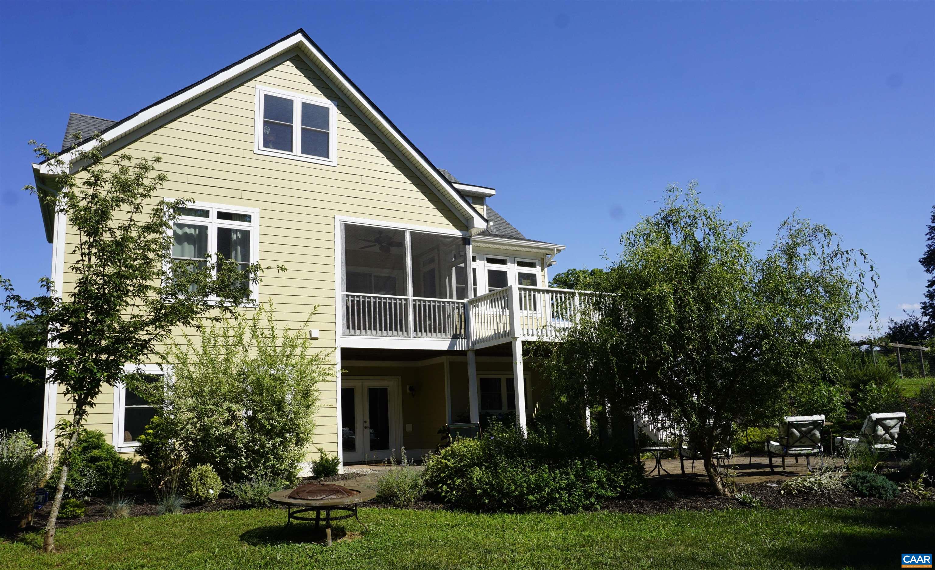 266 Ridgeview Drive Ruckersville, VA 22968 - Photo 17 of 20 a front view of a house with garden