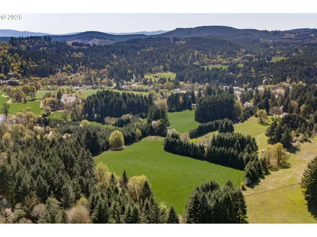 a view of city and mountain