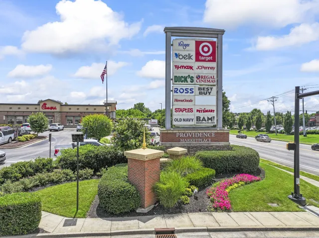 a sign on the side of a building