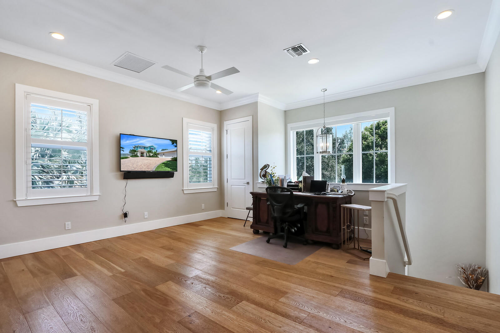 1304 Peninsular Road Jupiter, FL 33469 - Photo 25 of 67 a view of a workspace with furniture and a window