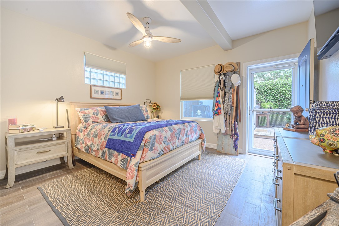 102 South 7th Street Fulton, TX 78358 - Photo 22 of 40 a bedroom with a bed and a window