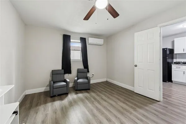 a view of a small space