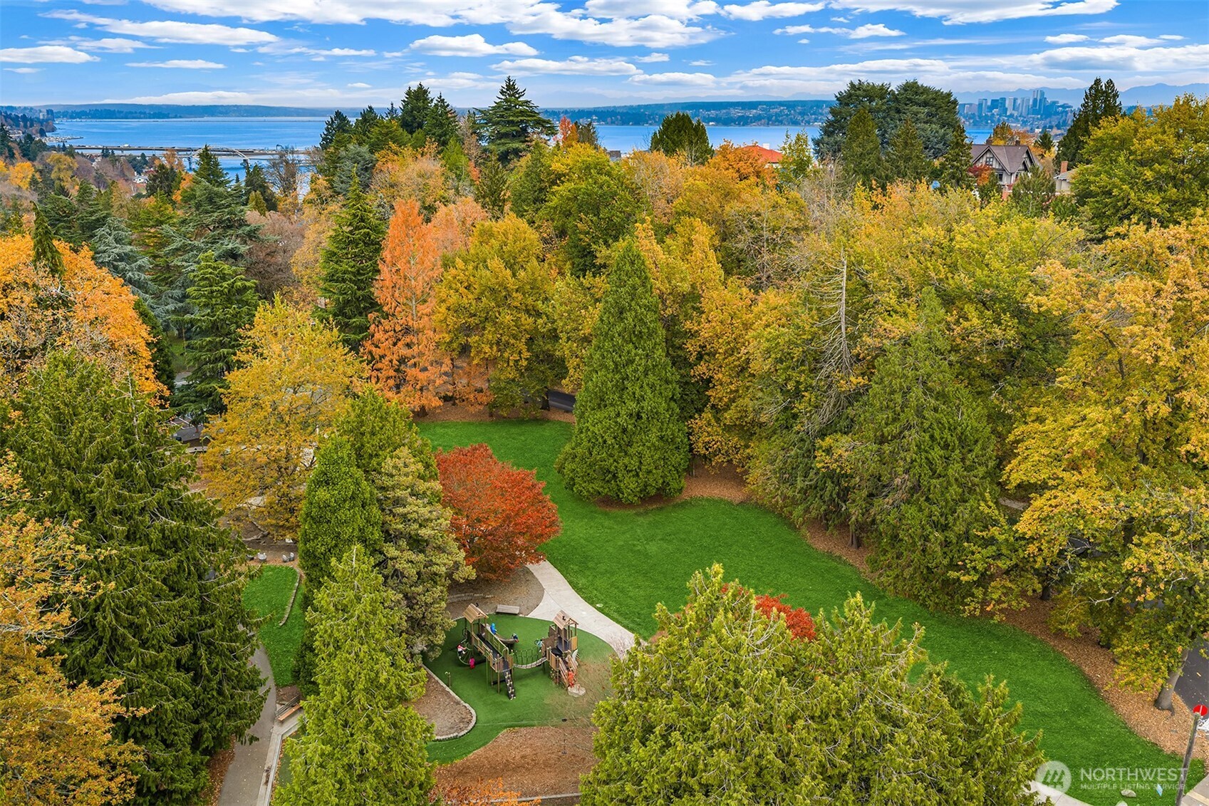 2540 34th Avenue South Seattle, WA 98144 - Photo 15 of 20 a view of a lake with a building in the background