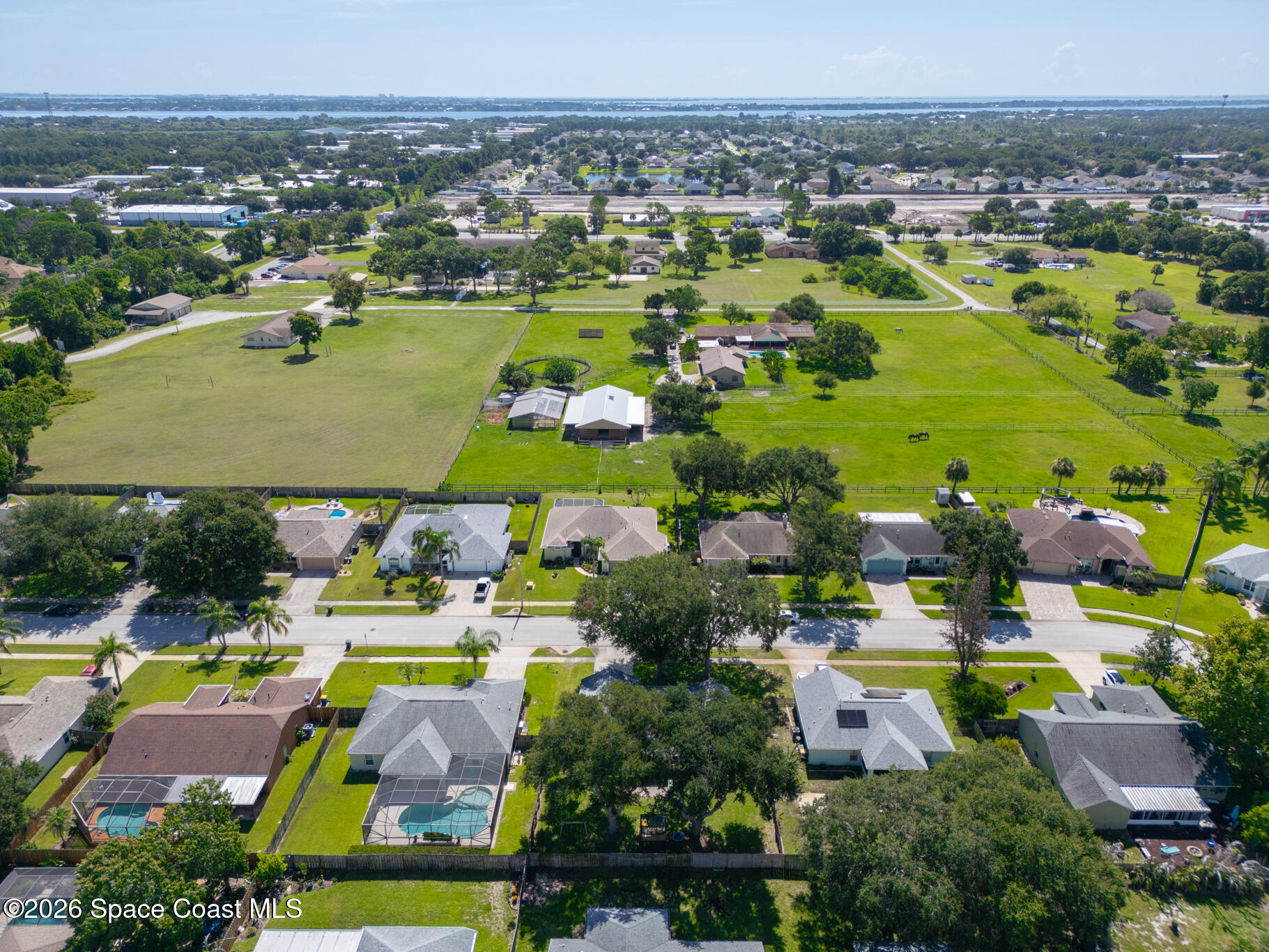 1181 Winding Meadows Road Rockledge, FL 32955 - Photo 33 of 36 Aerial View