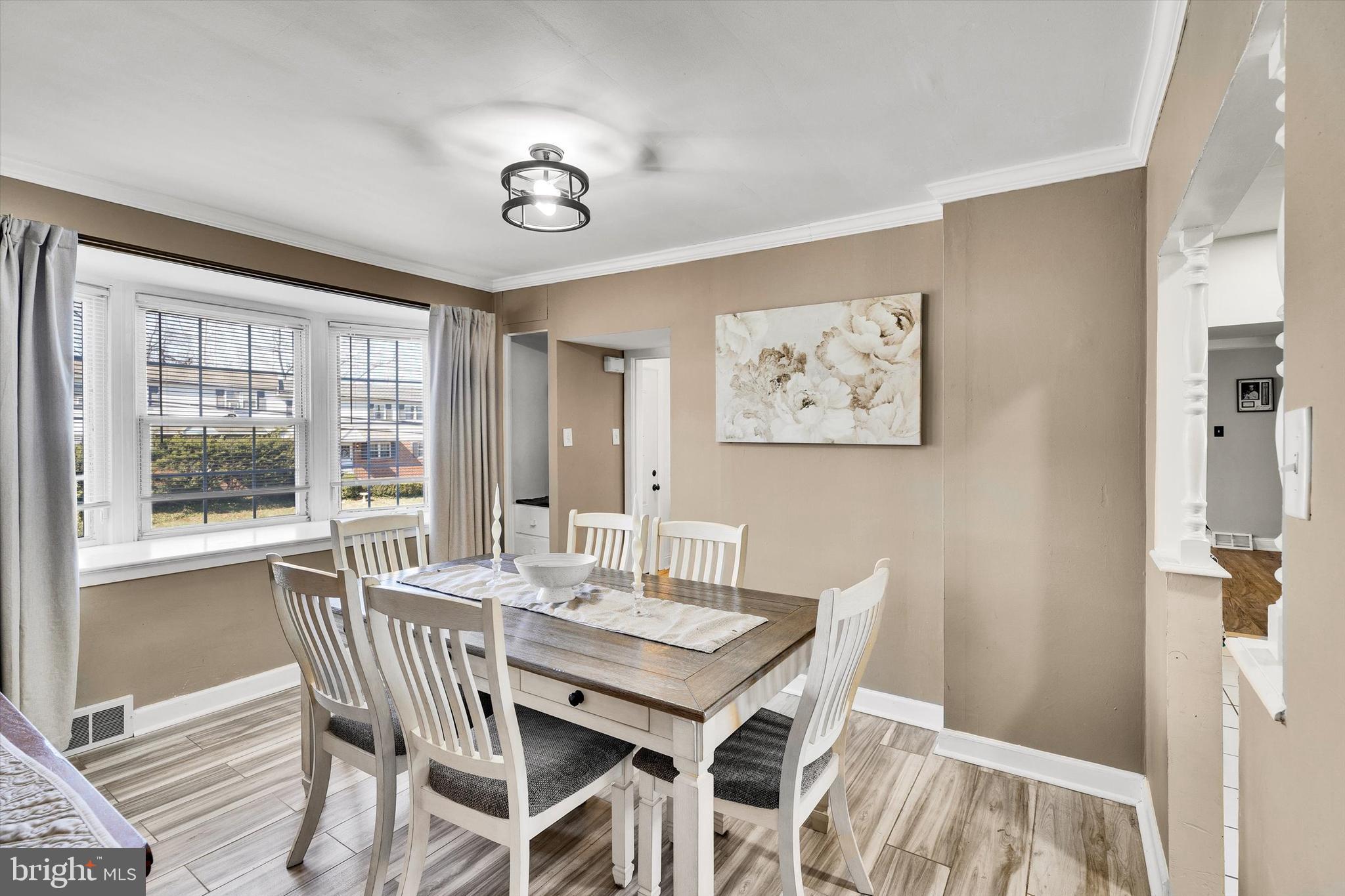 13497 Trevose Road Philadelphia, PA 19116 - Photo 15 of 34 a view of a dining room with furniture window and outside view