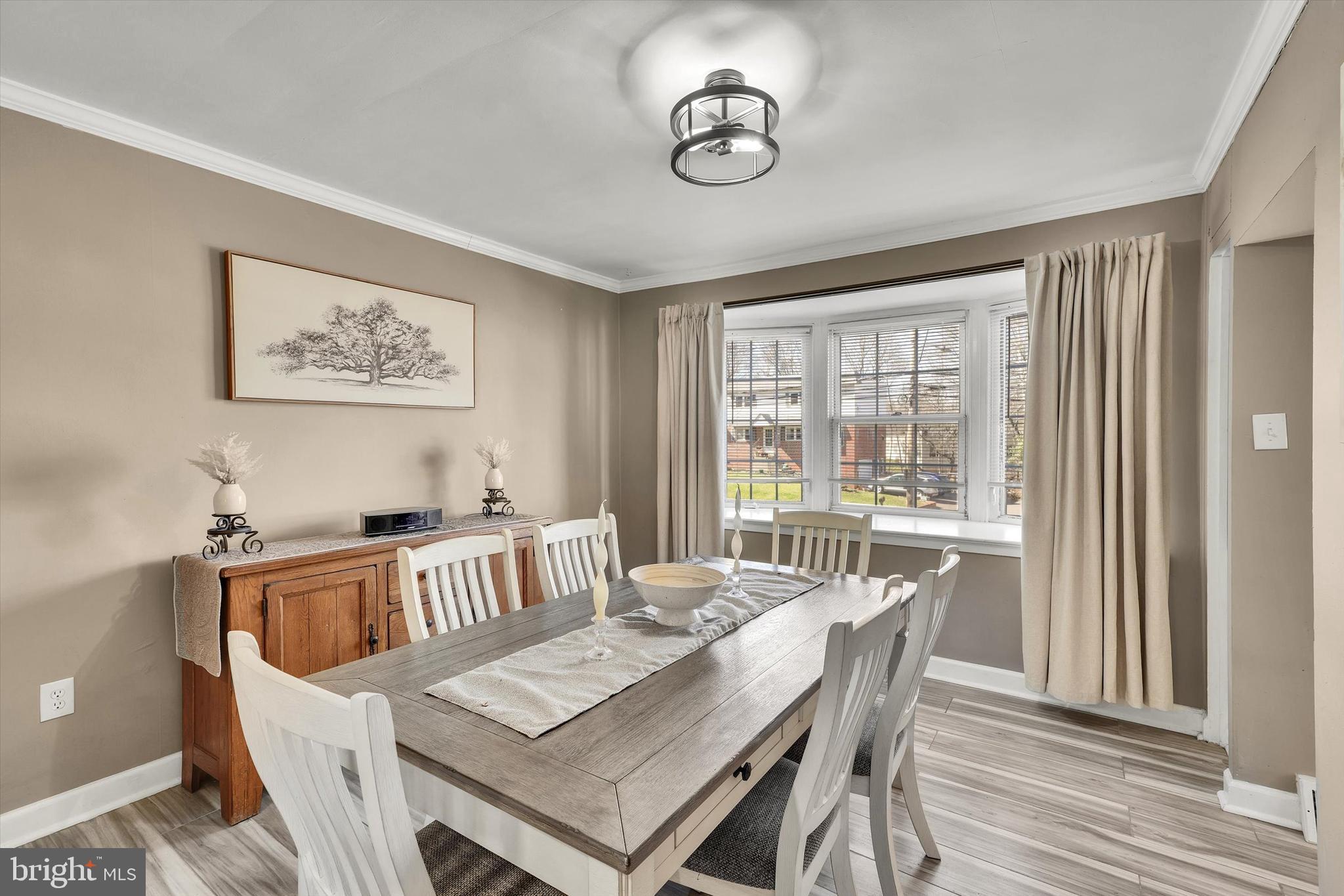 13497 Trevose Road Philadelphia, PA 19116 - Photo 16 of 34 a view of a dining room with furniture window and outside view