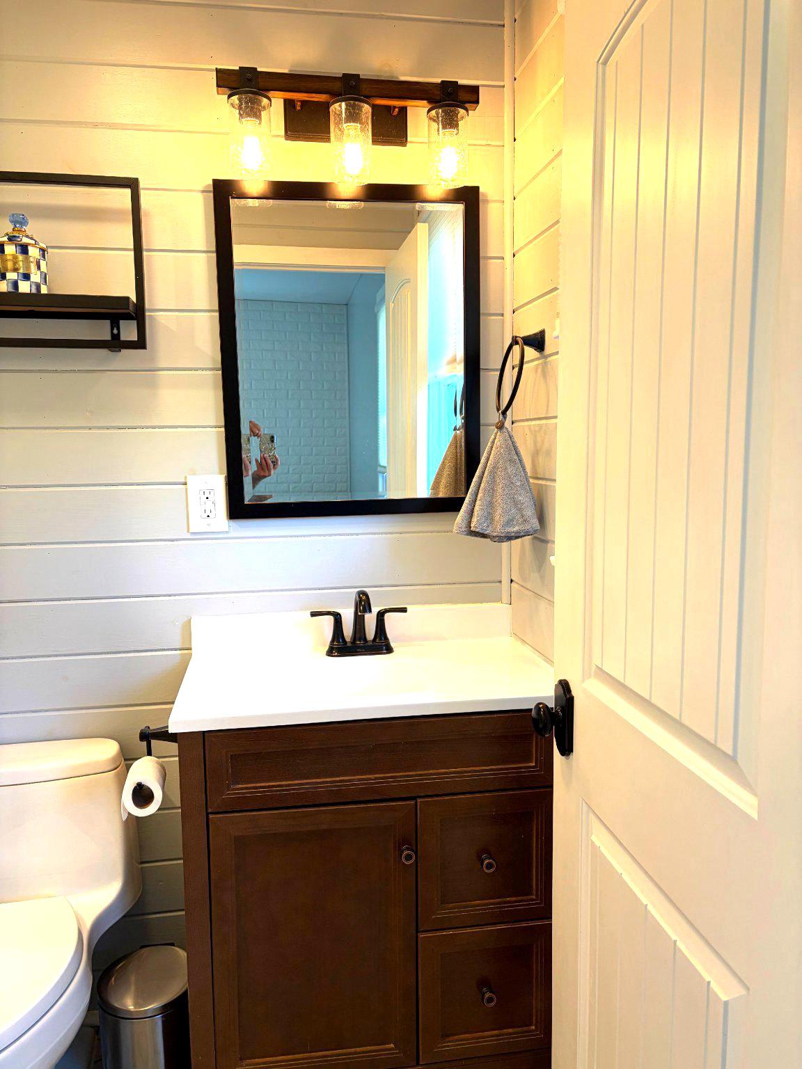 2615 Whitt Road Kingsville, MD 21087 - Photo 56 of 71 Modern Master bathroom with shiplap walls