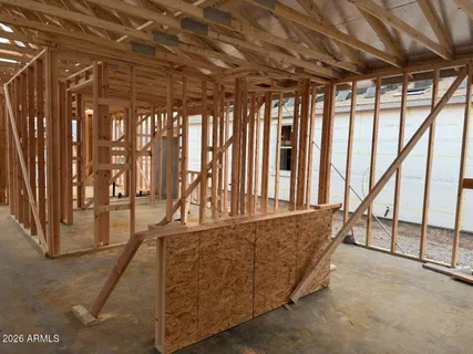 a view of a porch with furniture