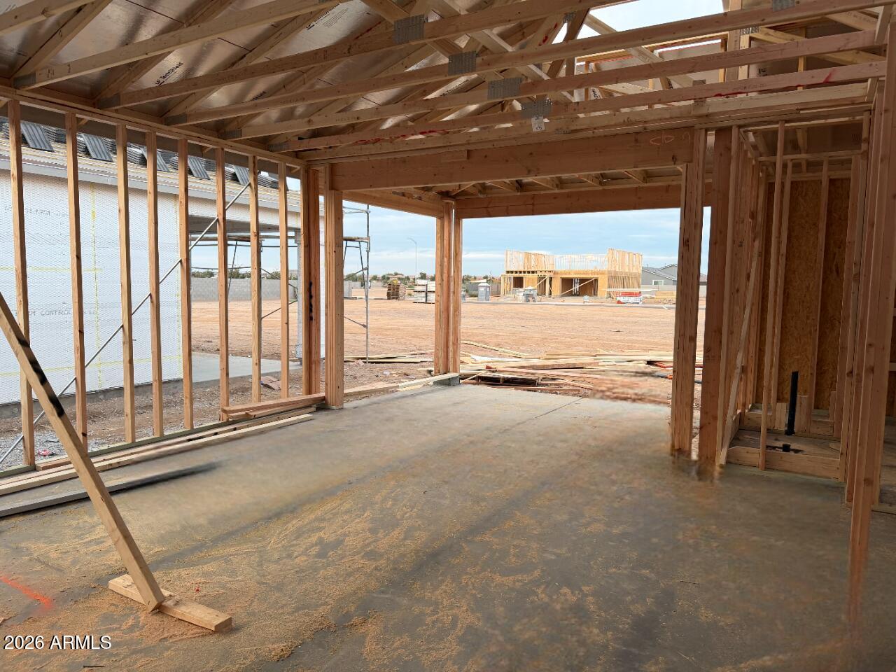 5606 West Piedmont Road Laveen, AZ 85339 - Photo 7 of 19 a view of an empty room with a sliding door