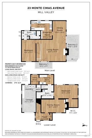 $1,495,000 | 23 Monte Cimas Avenue, Mill Valley, CA 94941