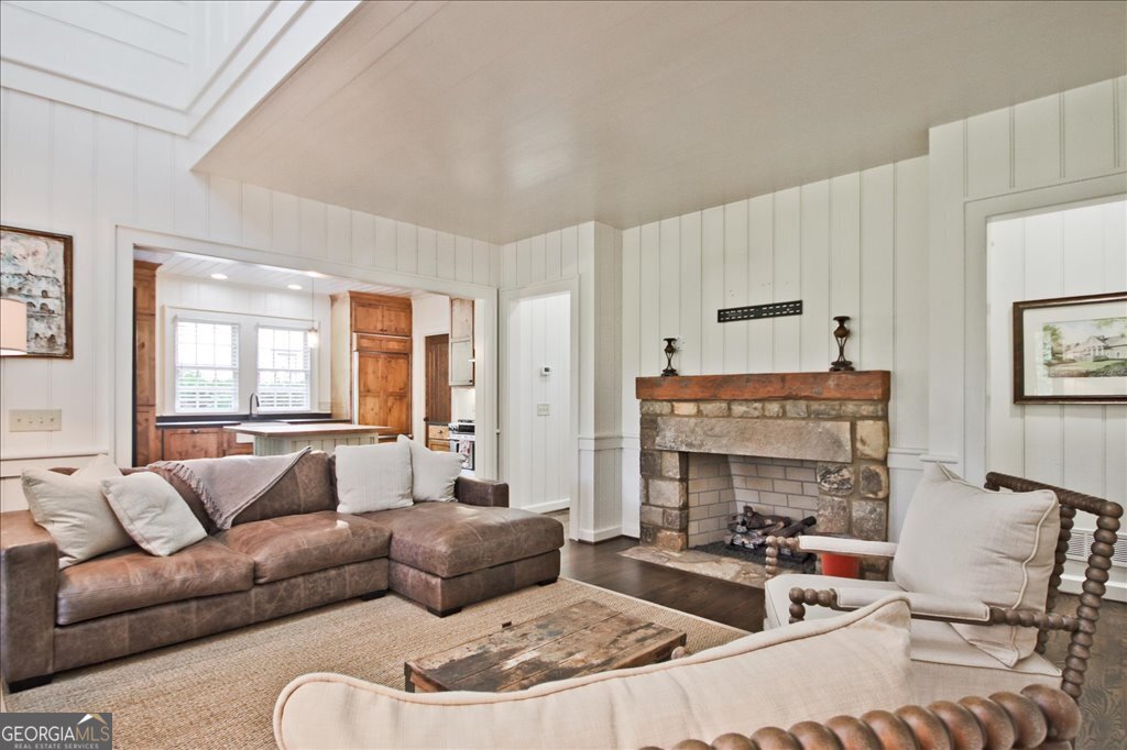 109 Coneflower Lane Toccoa, GA 30577 - Photo 10 of 49 a living room with furniture and a fireplace