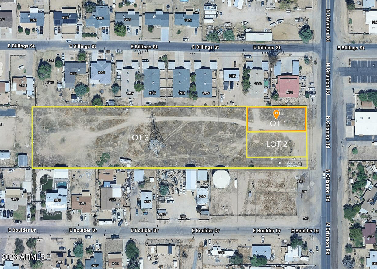 230 North Crismon Road, Unit 1 Mesa, AZ 85207 - Photo 1 of 3 Lot 1 - Crismon1