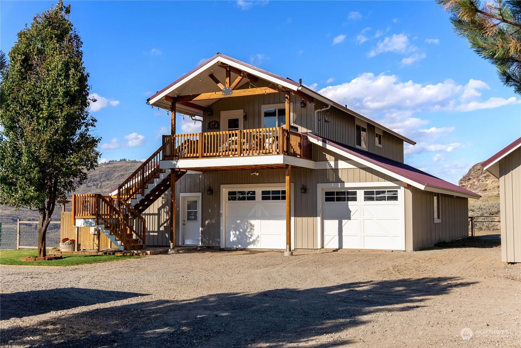 369 Tunk Creek Road Riverside, WA 98849 - Photo 40 of 40 a front view of a house with a yard