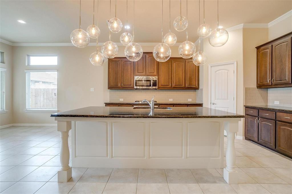 205 Mineral Point Drive Aledo, TX 76008 - Photo 7 of 38 a kitchen with a sink and cabinets