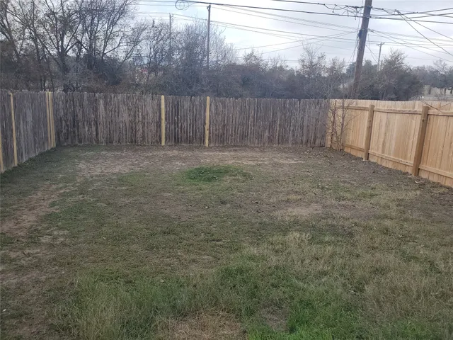 a view of small space with racks on the wall