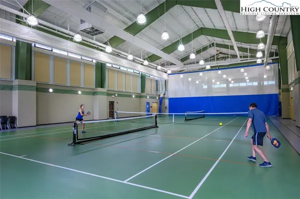 a view of a room with shelves