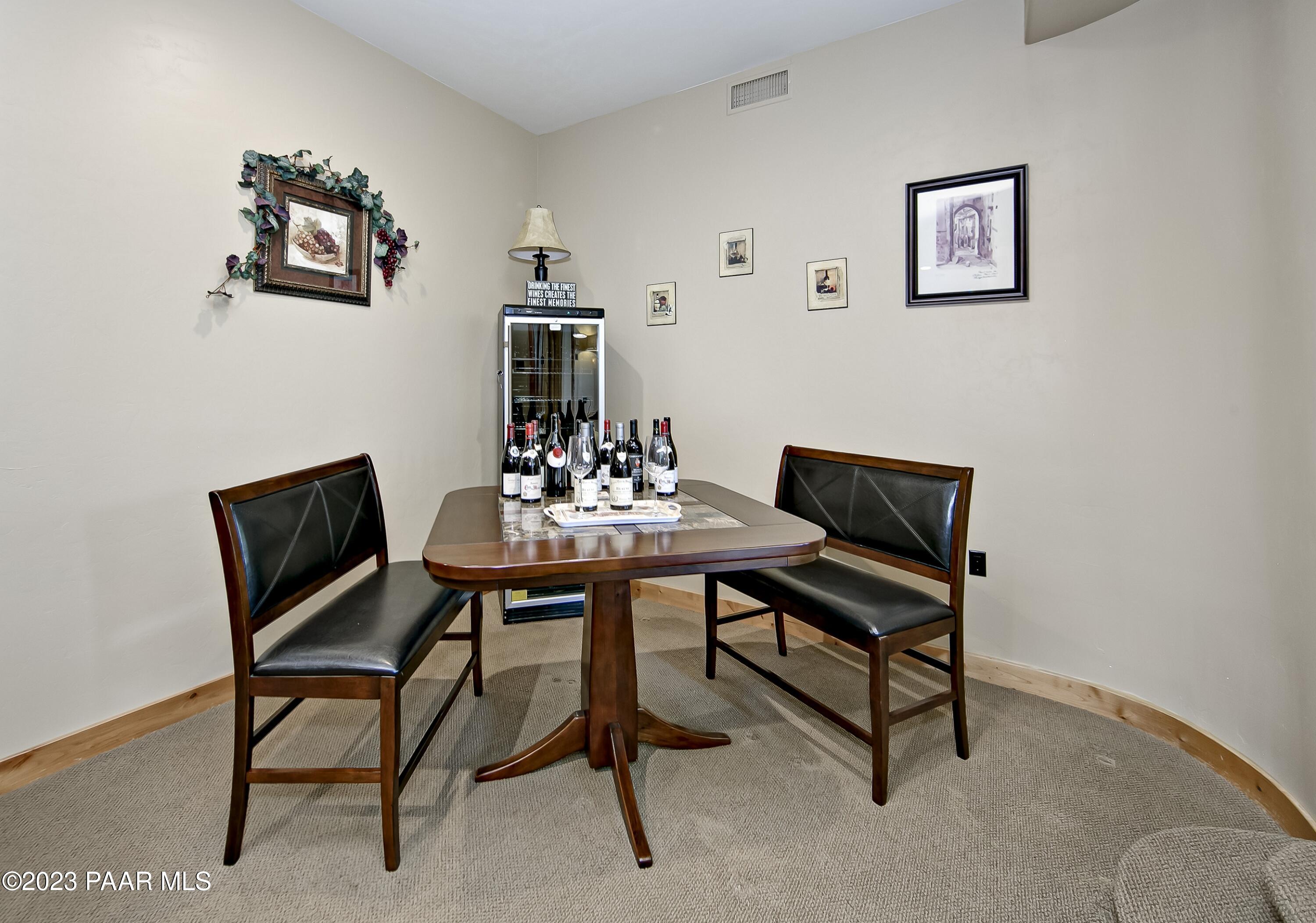 5140 East Charcoal Kiln Road Prescott, AZ 86303 - Photo 33 of 77 035_Wine Cellar Tasting Area