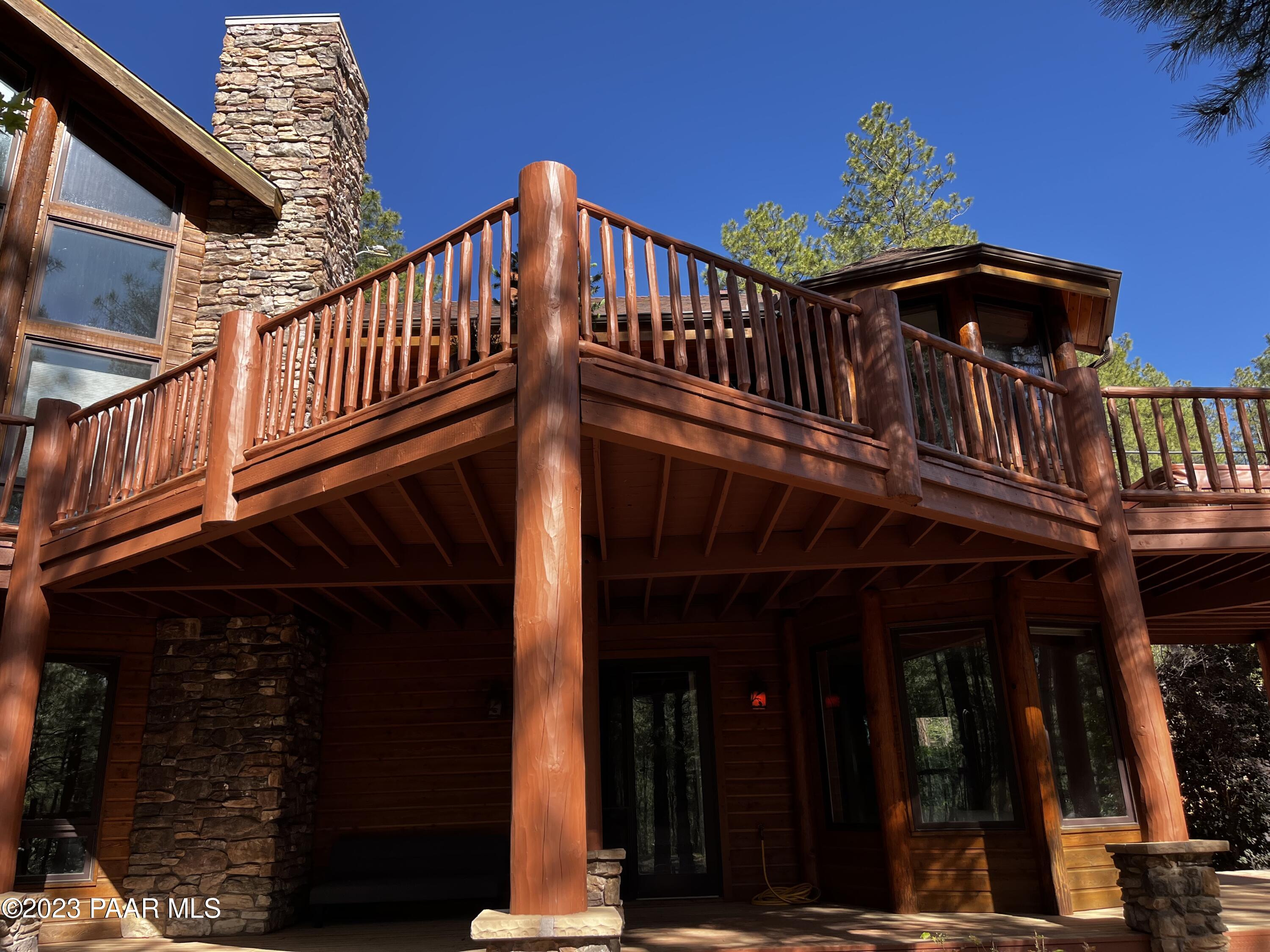5140 East Charcoal Kiln Road Prescott, AZ 86303 - Photo 53 of 77 Back Decks upper and Lower