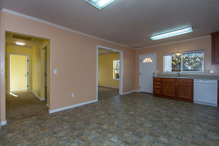 1732 Ash Street Fortuna, CA 95540 - Photo 14 of 37 wooden floor and a sink in a room