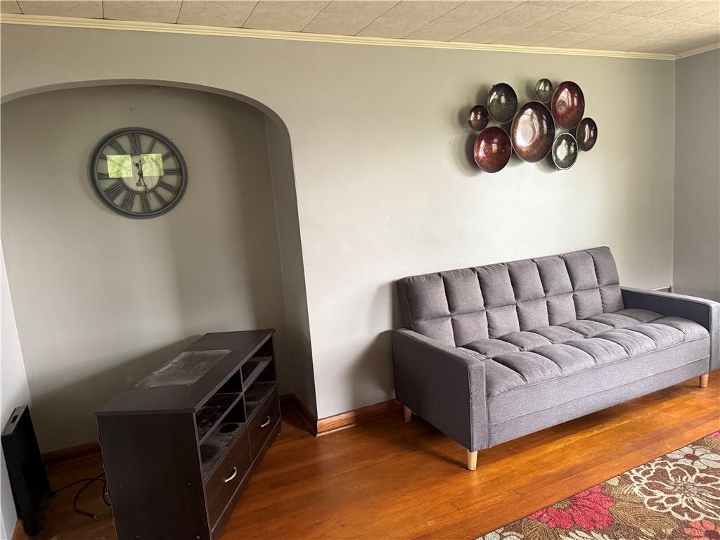 1422 Johnson Street New Castle, PA 16101 - Photo 6 of 15 a living room with a couch