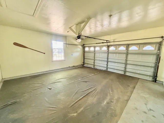 a view of a room with rack on the wall