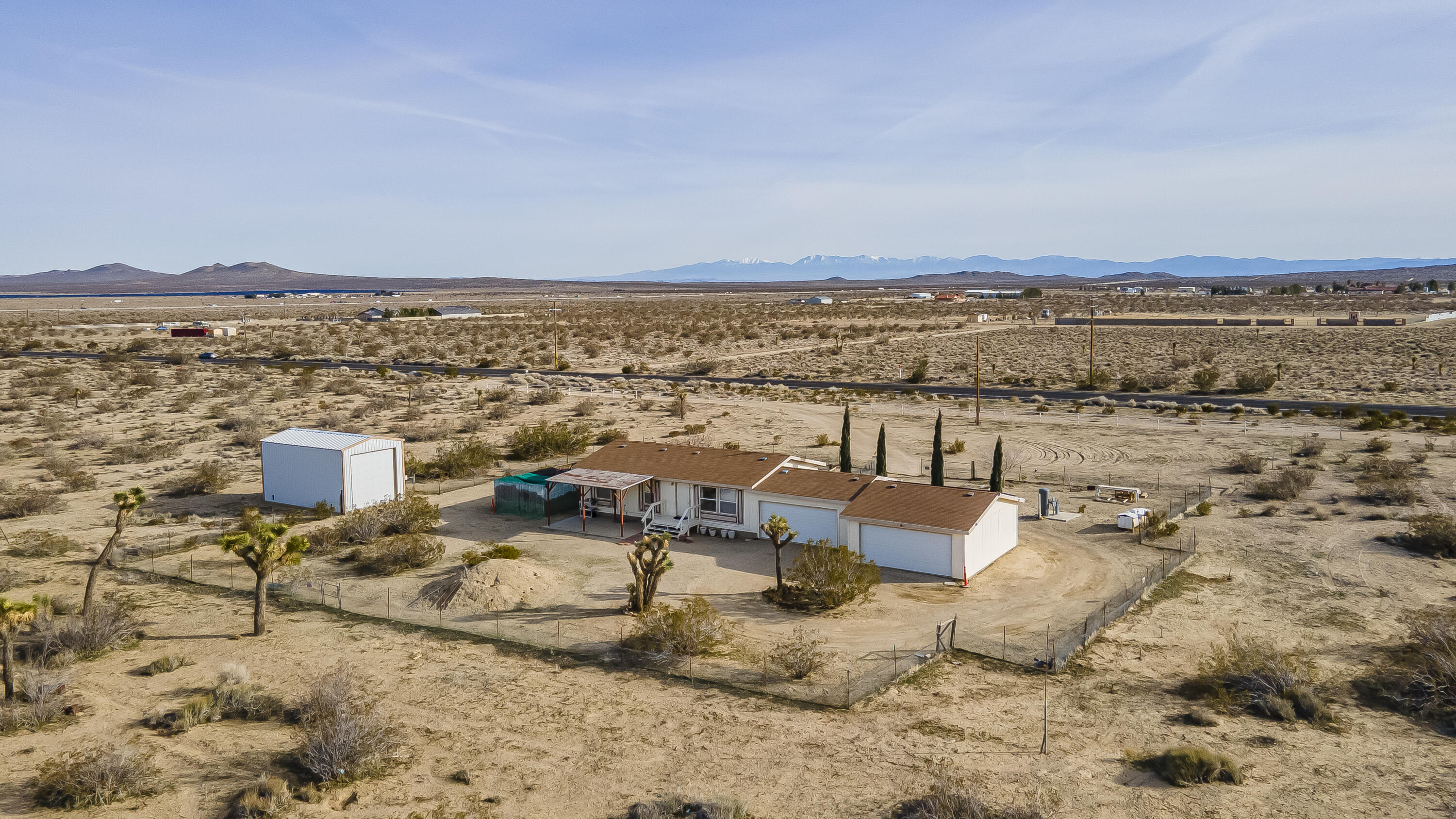 2285 Backus Road Mojave, CA 93501 - Photo 32 of 35 an aerial view