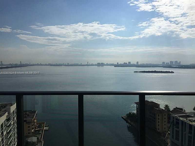 460 Northeast 28th Street, Unit 2001 Miami, FL 33137 - Photo 28 of 28 a view of ocean from a balcony